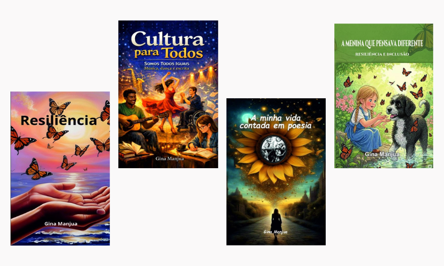 Apresentação dos livros de Gina Manjua | junho 2026